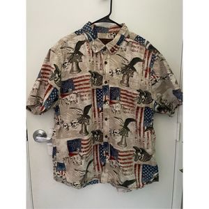 Clear Water American Heritage Button Up Shirt